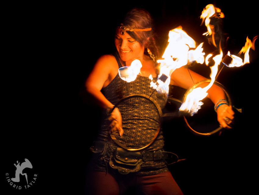 Fire Dancers at Sierra Nevada World Music Festival