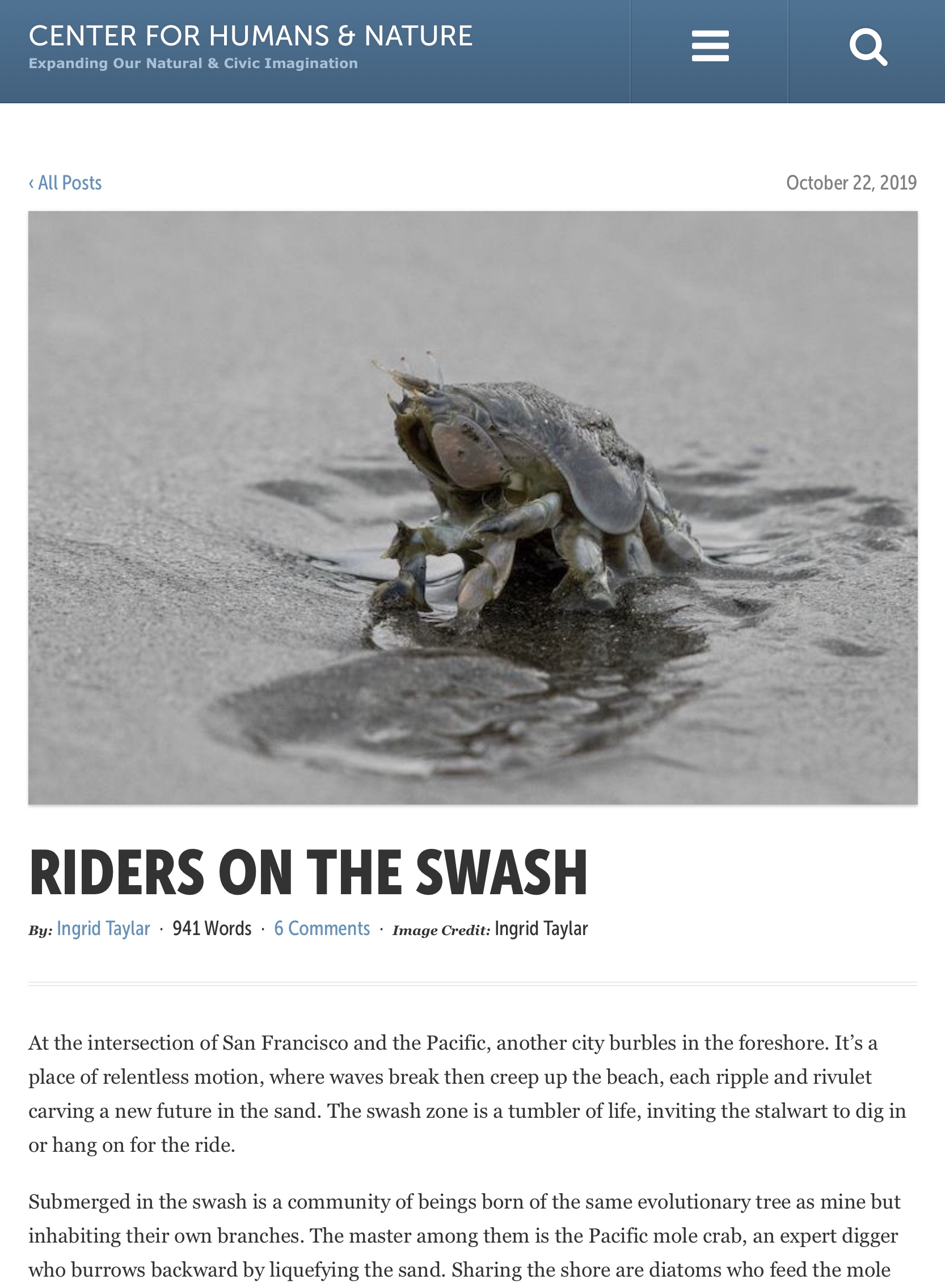 Riders on the Swash