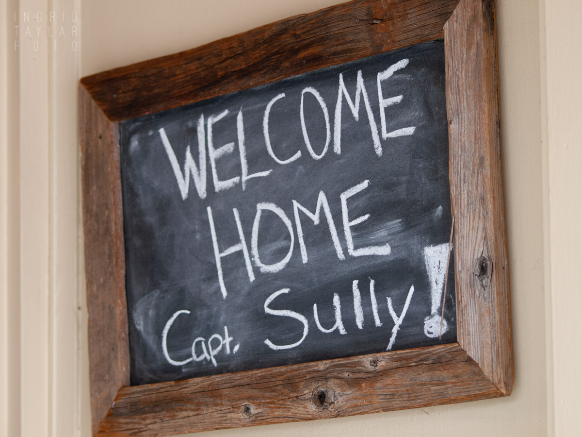 Welcome Home Sully Sullenberger Sign