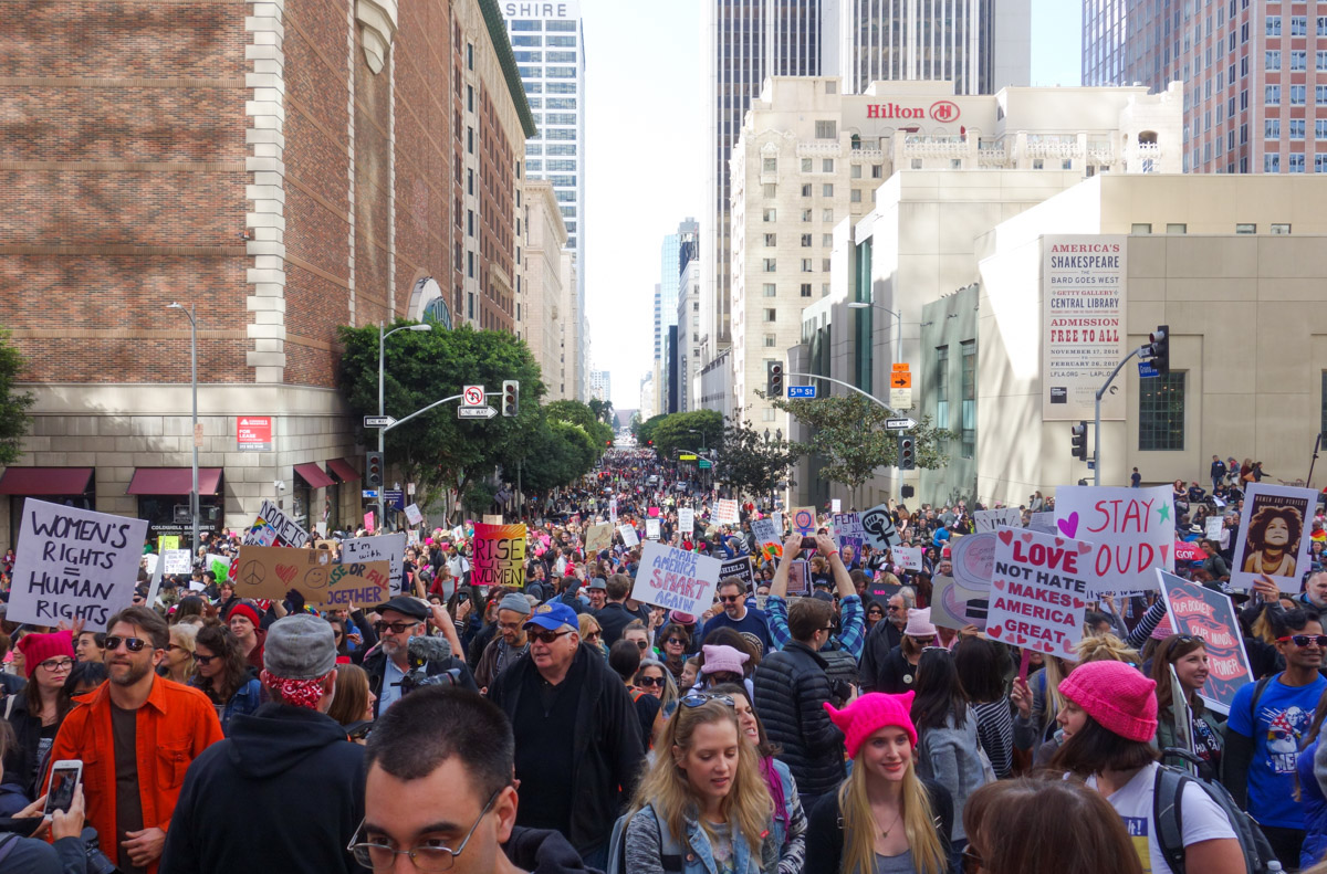 Women's March Los Angeles 2017