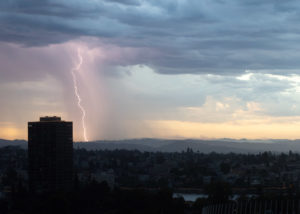 Lake Merritt Lightning Storm 1