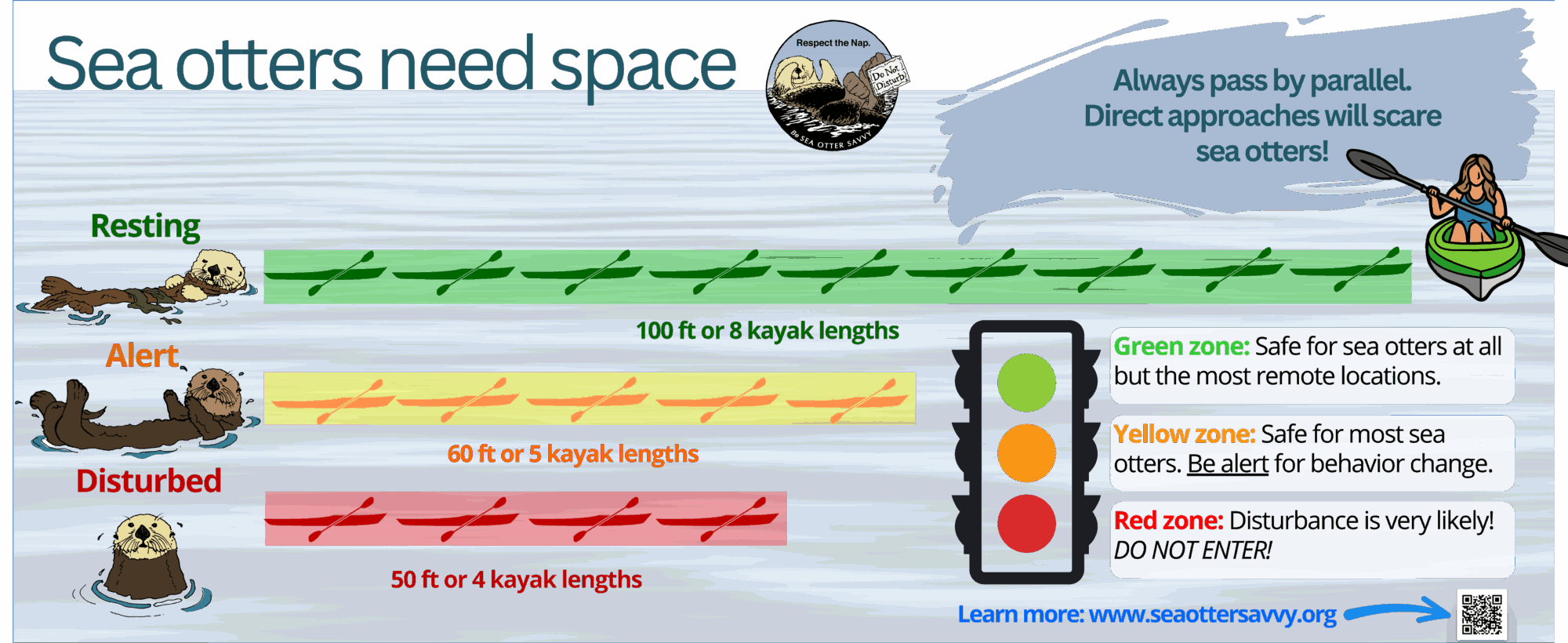 Sea Otter Kayaking Distance Sea Otter Kayaking Distance